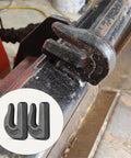 Heavy Duty Three Eighths Inch Grade Seventy Clevis Grab Hooks For Tractor Bucket Weldable Chain Hooks For Pulling And Lifting