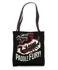 Dragon Boat Racing Festival Tote Bag For Fans And Participants Durable Canvas Carryall With Dope Vibrant Dragon Boat Artwork And Festival Inspired Graphics Perfect For Travel Gym And Sports Events, featuring a dragon and paddlers
