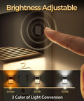 Dimmer switch on two pack vintage LED night lights with 3000K warm and 5000K cool dimmable brightness for bathrooms