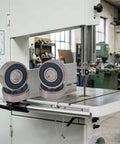 608-2RS Deep Groove Ball Bearing 24 Pack ABEC 5 C3 Precision in a workshop with bandsaw