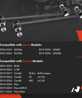 Two Front Sway Bar Links Stabilizer Kit For Toyota Corolla 2019-2024, Prius 2016-2024, C-HR 2018-2022, bZ4X and Lexus models.