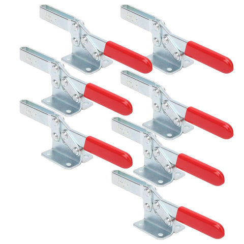 Built Tough Quick Toggle Clamp Set For Woodworking And Metalworking Vertical Workholding Fixture With Reinforcing Ribs
