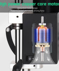 Compact Benchtop Drill Press For Wood And Metal With Seven Speeds And 0.6 To 6mm B10 Chuck showing motor design