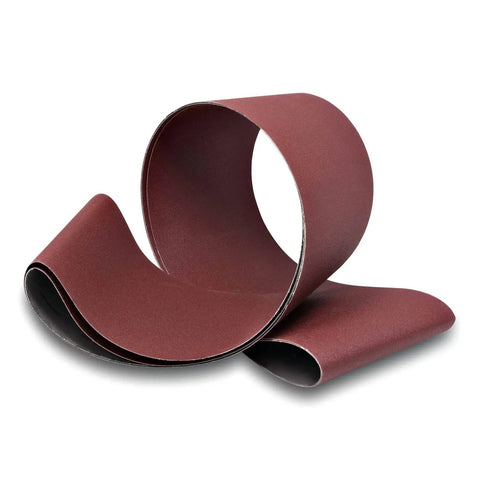 Tough As Nails Multipurpose Sanding Belts 6 By 89 Inch 120 Grit Aluminum Oxide for woodworking and light metal working.