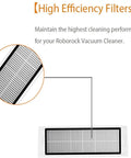 Close-up of high efficiency filter from Replacement Filters Kit For Vacuum Models S6 Pure S6 S4 Max S6 MaxV S4 E2 E3 E4 E5 E20 E25 E35 S50 S65 And Xiaomi Mijia Xiaowa Drop In 8 Filters With Cleaning Tool Durable Filtration