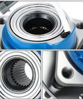 Front Wheel Bearing Hub Assembly With ABS Sensor Plug For Cadillac SRX 2004 2009 And Cadillac STS 2010 2011 close-up view
