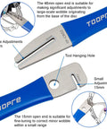 Rotor Truing Fork for Bicycle Disc Brake Alignment With Anti Slip Handle, Pro Grade Tool for Mountain Road MTB Bikes