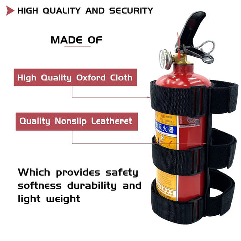 Secure Ride Roll Bar Fire Extinguisher Mount Bracket For Jeep Wrangler And Polaris RZR With Adjustable Strap Hold Your Gear Tight And Crush The Backroads Like A Pro