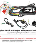 Stator Coil CDI Wiring Harness For 4 Stroke ATV KLX 50cc 70cc 110cc 125cc Quad No Fuss Plug And Play Electrical Harness Kit components