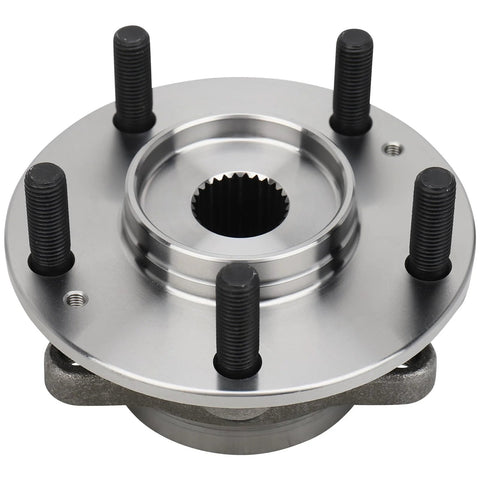 Front view of Pair Front Wheel Hub Bearing Assembly For Hyundai Elantra Elantra GT Ioniq Veloster Veloster N Kia Forte Niro And Rear Wheel Hubs