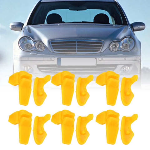 Six Pack Tire Changer Rim Protectors: Universal Wheel Edge Inserts to Shield Rims During Mount and Demount, durable plastic kit