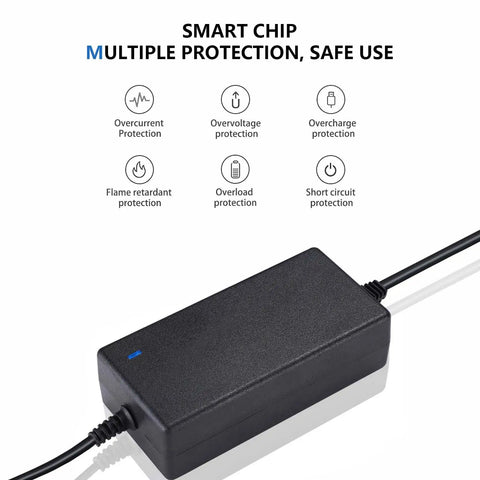 12V 5A CCTV Camera Power Supply With 8 Way Splitter Cable For Lorex Samsung Q See Night Owl Swann Annke And More Home Security DVR Systems