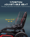 Kid Pedal Go Kart For Outdoors With Adjustable 4 Position Seat Swing Axle Handbrake And Non Slip EVA Wheels Ride On Toy