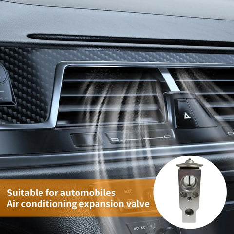 Universal Car A C Expansion Valve Metallic Anti Wear Replacement Part For Most Cars Trucks SUVs Built Tough With High Quality Metal For Efficient Cooling And Reliable Auto A C Performance