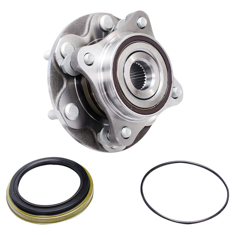4WD Front Wheel Bearing Hub Set For Toyota 4Runner FJ Cruiser Tacoma And Lexus GX460 GX470 Replacement Wheel Bearings And Hub Assembly Pair, 2 Pack Ready To Install