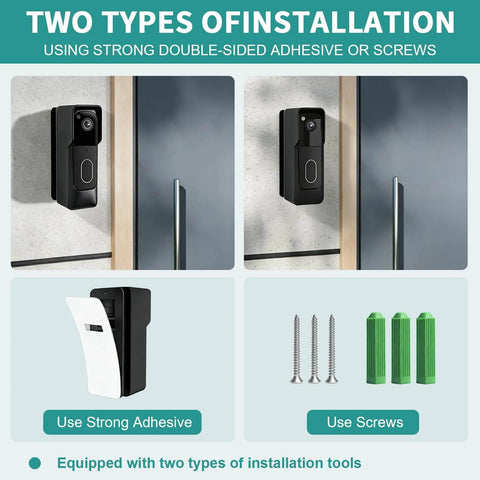 Anti Theft Angle Mount For Blink Video Doorbell 2025 2nd Gen With Adjustable Wall Bracket Weatherproof Cover 45 Degree Swivel
