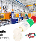 Rugged Industrial Safety Warning Light LED Beacon Foldable Caution Light for Warehouse and Construction 24V 2W 0.16A
