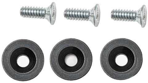 Carbon Steel Marking Gauge Replacement Blades, Heavy Duty Wheel Cutters Plus Fixation Bolts set including screws and washers.