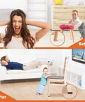 300 Piece Sweet Assorted Furniture Felt Pads Brown Non Scratch Floor Protectors Includes Cabinet Door Bumpers Heavy Duty Quick Move Prep Kit That Is A Total Game Changer, before and after usage in home settings.