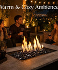 Onyx Black Fire Glass Rocks Half Inch High Luster Reflective Tempered Glass For Fire Pits And Fireplaces Indoors Or Outdoors Safe