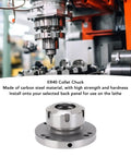 ER40 Collet Lathe Chuck For Lathe And CNC Milling, Carbon Steel Compact Replacement 100mm Diameter Clamping Collet Holder image