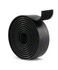Heavy Duty Reclosable Fastener Tape In Black that locks it down tough, rolled for easy handling and storage.