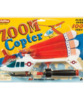 Backyard Flyer Zoom Copter Toy Helicopter With Action Cord No Batteries Needed Flies Over 100 Feet For Epic Backyard Flights packaging