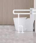 28 Inch Stainless Steel Toilet Grab Bar With Anti Slip Nylon Coating Handrail For Elderly Bathroom Safety And Handicap Shower Bath Rail