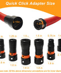 Versatile 16 Foot Vacuum Hose Kit With 6 Adapters For Dust Collection Fits Major Vacuum Brands Like DeWalt Festool Bosch Makita Ryobi