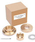 Propeller Installation Hardware Kit For Yamaha Outboard 60-85 Hp With Thrust Washer, Spacer, Washer, Nut, Cotter Pin Included
