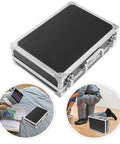 Grab And Go Portable Aluminum Tool Box With Latch System Ultra Lightweight Weather Resistant Hard Case 13 By 9 Inch Tool Organizer