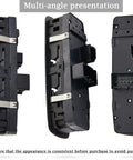 Direct Fit Driver Side Power Window Switch 3 Plus 9 Pin For 2013 2014 2015 Ram 1500 2500 3500 4500 5500 68110866AB side view