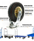Heavy Duty Swivel Caster Wheels for Furniture and Workbench Trolleys Beefed Up Plate Castors with Silent Rolling and Shock Absorption