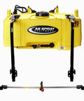 Beefy 45 Gallon UTV Sprayer Kit With 4.0 GPM 12V Pump, bed-mounted for pastures and food plots, featuring boomless coverage.