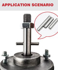 110 Piece Dowel Pins Shelf Support Peg Kit Stainless Steel Unthreaded Pins M5 Size Range 10 15 20 25 30 35 40mm For Cabinets And Shelves Heavy Duty Anti Rust Durable Fastener Elements application scenario
