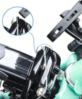 Close-up of bike cable with 48Pcs Bike Cable End Crimps Set for MTB and Road Bike, alloy cap on brake wire, prevents loosening.