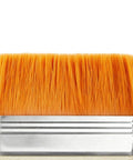 Close-up of high-density shed-proof bristles on Flat Painting Brush Set For DIY Home Projects And Crafting 7.87 Inch By 1.96 Inch Flat Shader
