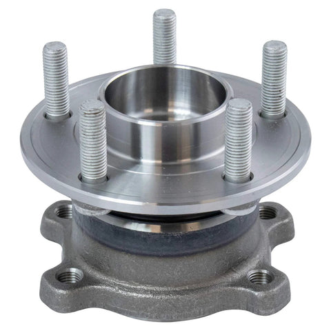Front view of Rear Wheel Bearing and Hub Assembly Kit Two Piece Compatible with Ford Escape 2013 to 2019 AWD and Lincoln MKC 2015 to 2019 AWD and FWD Including Black Label Select Reserve Models Driver and Passenger Sides
