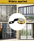 Four Pack Heavy Duty Steel Sliding Screen Door Rollers Replacement With Precision Ball Bearing Wheels for various sliding doors.