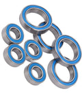 8Pcs Stainless Steel Sealed Ball Bearings for RC Crawler Cars Upgrade Parts for Arrma 3S Rock Granite Outcast High Durability Low Friction