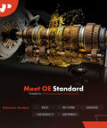 Automatic Transmission Fluid Filter With O Ring For Volkswagen And Audi Vehicles internal view with gears and oil splash