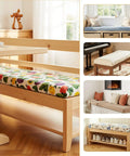 Custom Bench Cushion For Indoor And Outdoor Furniture, Built To Fit Any Shape Or Size, High Density Foam With Piping And Non Slip Bottom