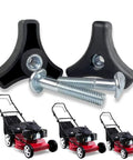 Rugged Lawn Mower Handle Knob And Replacement Bolts Kit Crafted From Shatter Proof Abs Plastic Plus Rust Resistant Metal For Tough Yard Duty This Badass Set locks onto 8mm shafts.