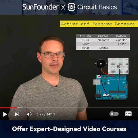 Screenshot from Ultimate Arduino Starter Kit For Newbies 3 In 1 IoT Smart Car And Basic Electronics Kit With video course tutorial