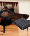 Sturdy Sustain Pedal For Digital Pianos With 1.5M Cable And 6.35mm Plug, Feels Like A Real Acoustic Pedal, Enriches Tone