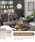 Wooden Clock Hands Replacement Kit 5.11 Inch Clock Pointer Plates For DIYers Crafting And Clock Repair