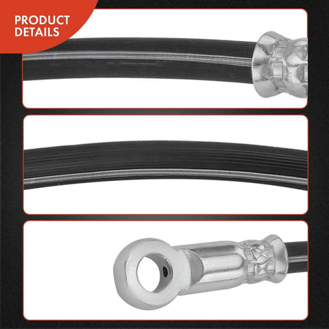 Front Driver Brake Hydraulic Hose Compatible With Chrysler Avenger 2008 2014 Caliber 2007 2012 close-up details