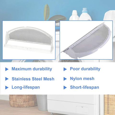 Premium Dryer Lint Screen Filter Replacement For GE Dryers Makes Cleanouts A Breeze Fits DBSR453EB2WW DPSR483EA1WW DBXR463E DVLR223EG6WW And More Replaces WE18X25100 WE18M19 WE18M53 WE18M29 WE18M28 WE18M23 WE18M21 WE18M22 WE18M25 WE18M27