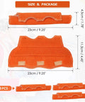 Hard Hat Sweatband Replacement 3 Pack Washable Flame Retardant Cotton Liner sizes and dimensions.