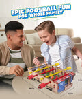 DIY Foosball Table Toy For Kids 6 To 12 With Step By Step Build Guide Action Packed Tabletop Fun For Boys And Girls Hands On Mechanics DIY Kit Creative STEM Play For Young Builders, 38 x 21 x 9 cm